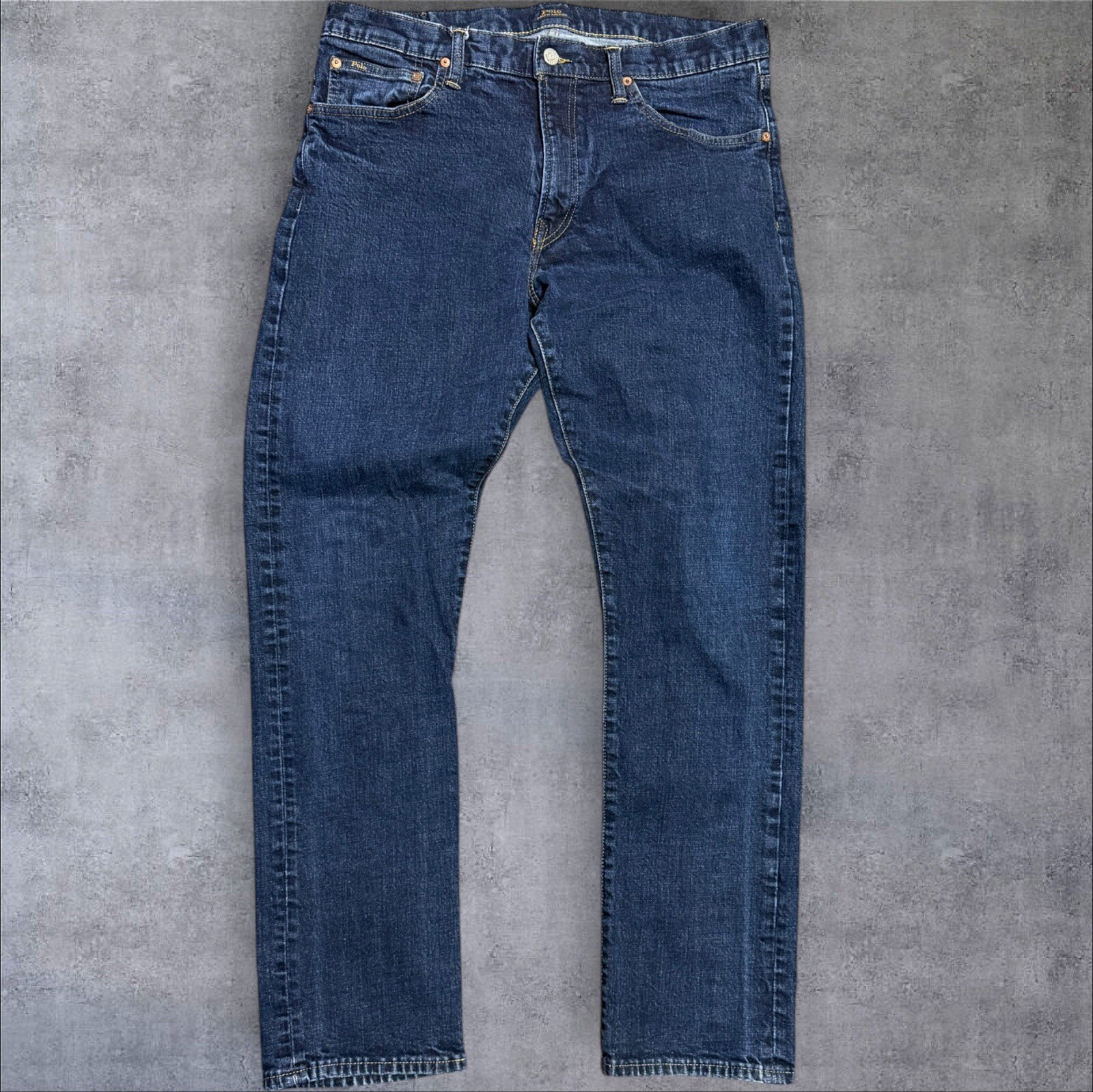 polo ralph lauren jeans men’s 36x34 blue varick slim straight