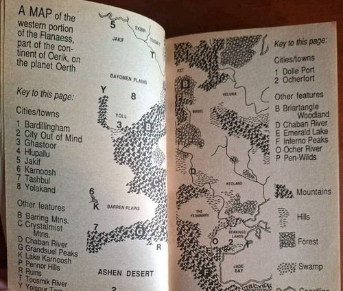 2x Gord the Rogue: Night Arrant & Sea Of Death by Gary Gygax - First Printings - Picture 12 of 13