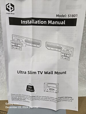 Sony Ultra-Slim TV Wall Mount Bracket For Select Sony TVs (SUWL905 - View #8