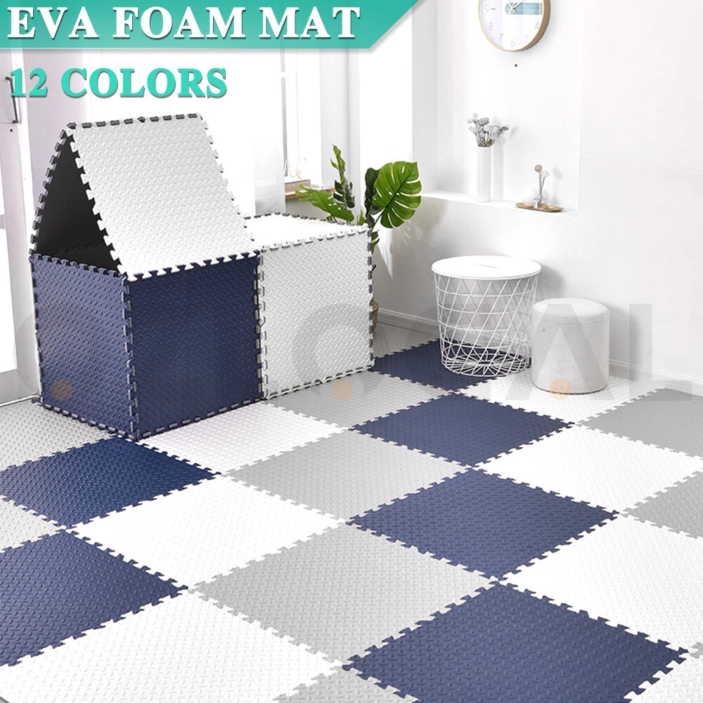 Foam Mat Floor Tiles, Interlocking Ultimate Comfort EVA Foam