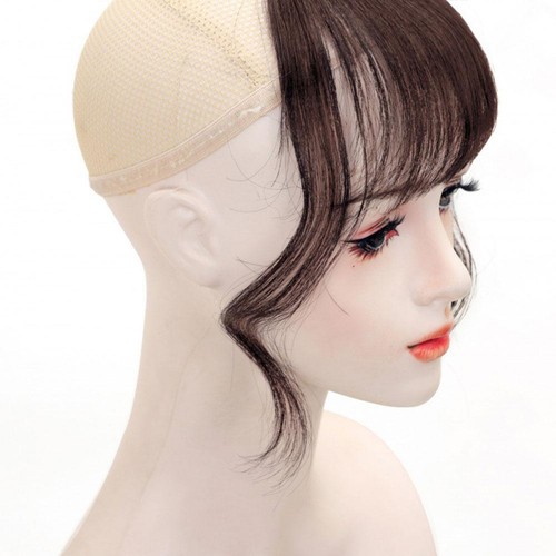 🔥Air Bangs Thin Extension Clip In Fringe Front Hairpiece Hair Accessories - Picture 5 of 22