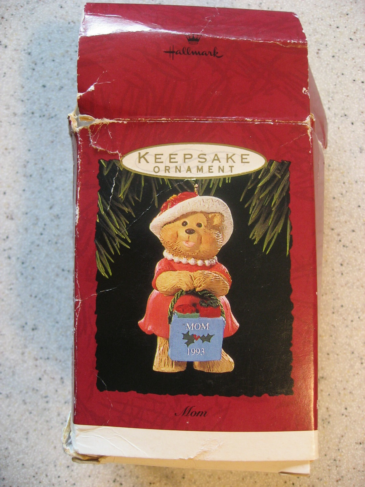 Vintage Hallmark Keepsake Mom Christmas Ornament 1993 eBay