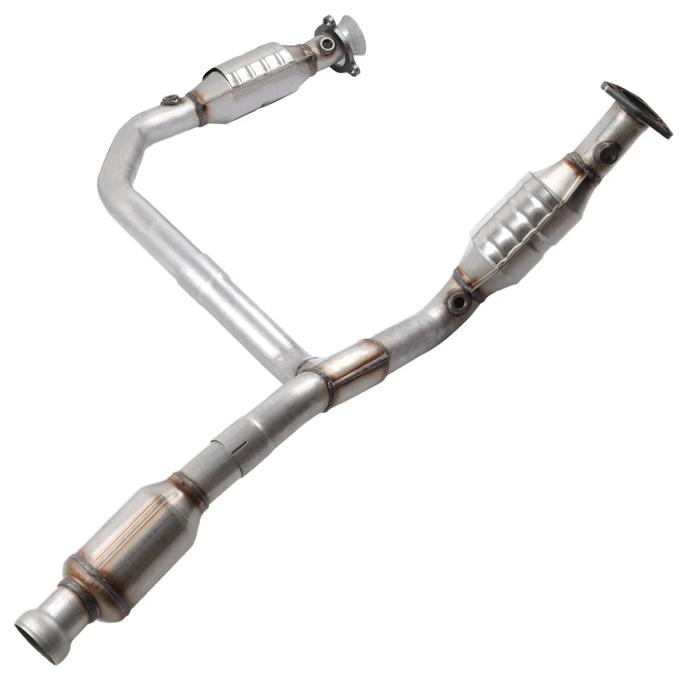 For 2014-18 Chevy Silverado 4.3L 5.3L Stainless Catalytic Converter 5Yr Warranty Foto 3 de 4