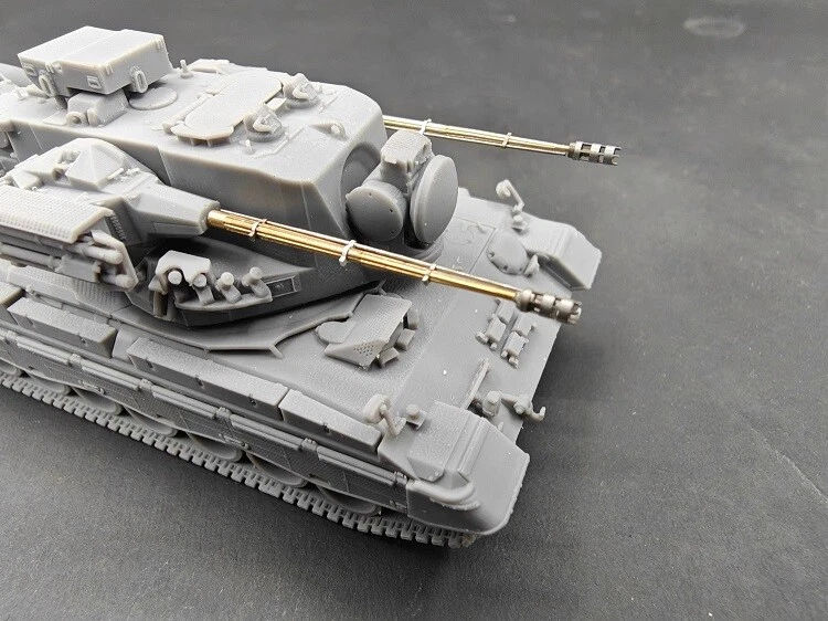 Modelo kit tanque antiaéreo impresso em 3D 1/72 Alemanha “Gepard” Leopard 1A2 - Imagem 4 de 4