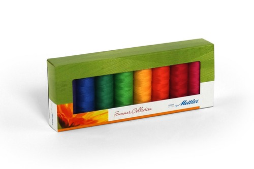 Premium Quality Mettler 100% Cotton Silk Finish Sewing Thread Embroidery Craft - Picture 2 of 17