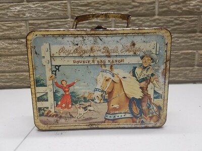 roy rogers and dale evans double r bar ranch lunch box