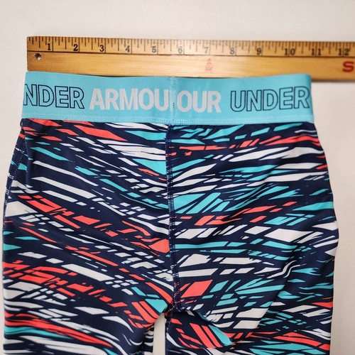 Under Armour Capri Leggings Girls Youth Medium Multicolor - Picture 4 of 5