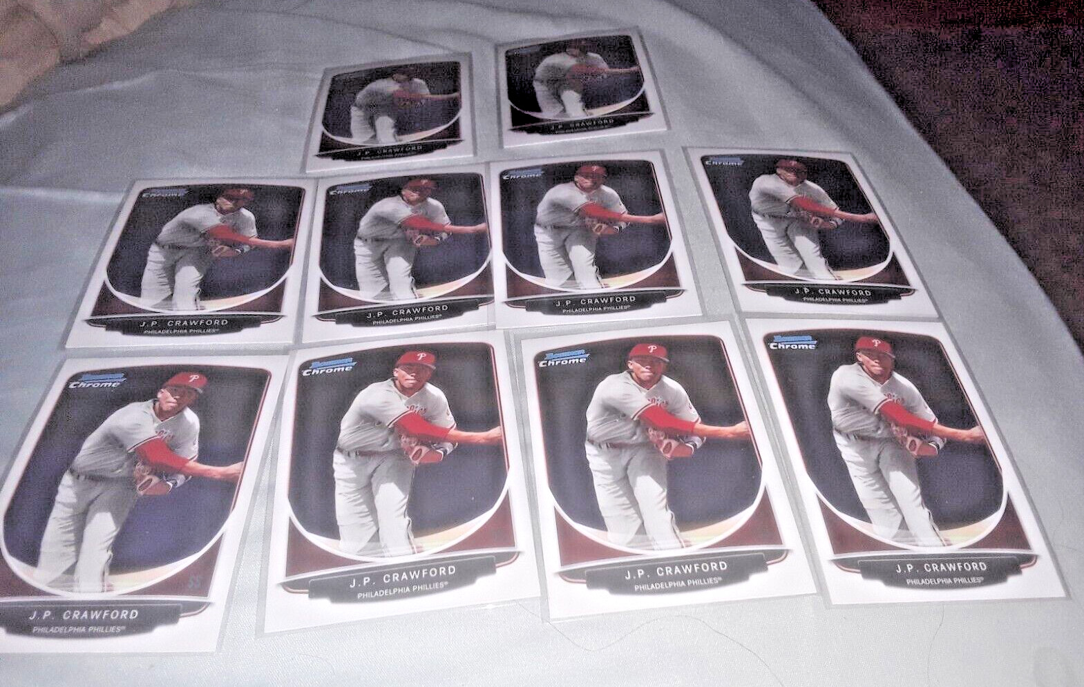 (10) 2013 Bowman Chrome Draft Draft Picks #BDPP32 J.P. Crawford