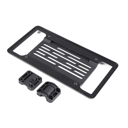 Soporte de matrícula de parachoques de coche de aleación de aluminio para Rivian R1T R1S 2022-25 - Imagen 8 de 9