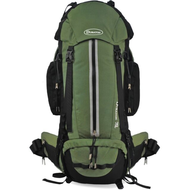 Duraton 75L Hiking Backpack- Internal Frame; Fits both Men and Women