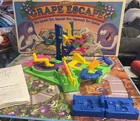 Vintage 1992 Parker Brothers Grape Escape Board Game NO GOOP/Play Doh
