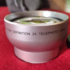 Digital Concepts High Definition 2x Telephoto Lens w/ Caps  Pouch