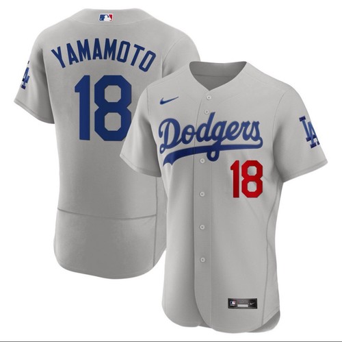 NWT Youth XLarge Yoshinobu Yamamoto Los Angeles Dodgers #18 Jersey - Picture 2 of 5