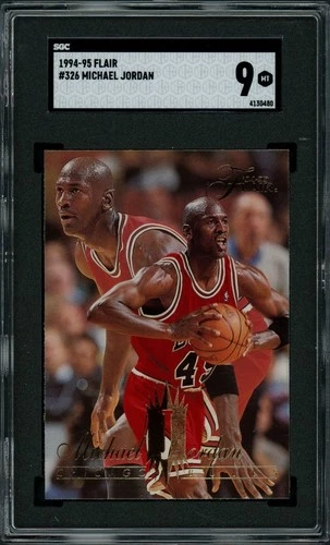 1994-95 Flair Michael Jordan Card #326 SGC 9