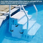 2 Pack Swimming Pool Ladder Weights for Above Ground Pools 23 x 18 x 2"