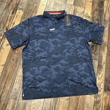 Men’s Walter Hagen Golf Polo XL Blue Camo