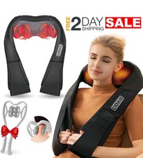 Masajeador Electrico Con Calor De Espalda Pies y Cuello Para Circulacion Silla