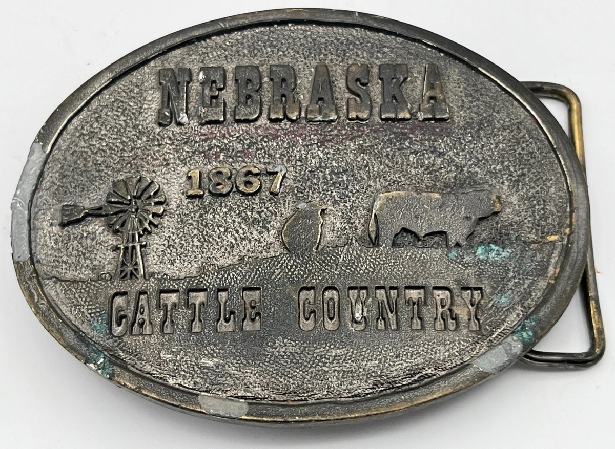 New Nebraska Cornhuskers Herbie Husker Football Un 1990s Nos Vtg Belt