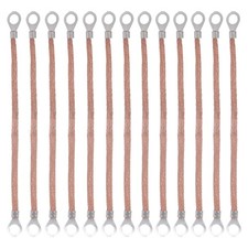 100pcs Braided Copper Ground Strap Ground Straps Automotive Ground Strap