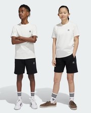 Adidas Originals kids Black Shorts Size L  13-14 Y NWT