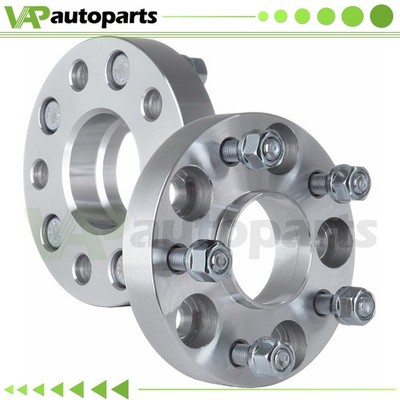 2 Pcs 1'' Hubcentric Wheel Spacers 5x4.5 5x114.3 For 2006-2025 Honda Civic 12x1.5