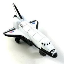 NASA Space Shuttle Die-cast Toy United States Space Exploration 4" 1980s