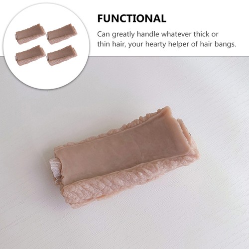 Pinza para el cabello de 4 piezas pinza para simulación costillas pinzas para alimentos horquillas pasador - Imagen 4 de 12