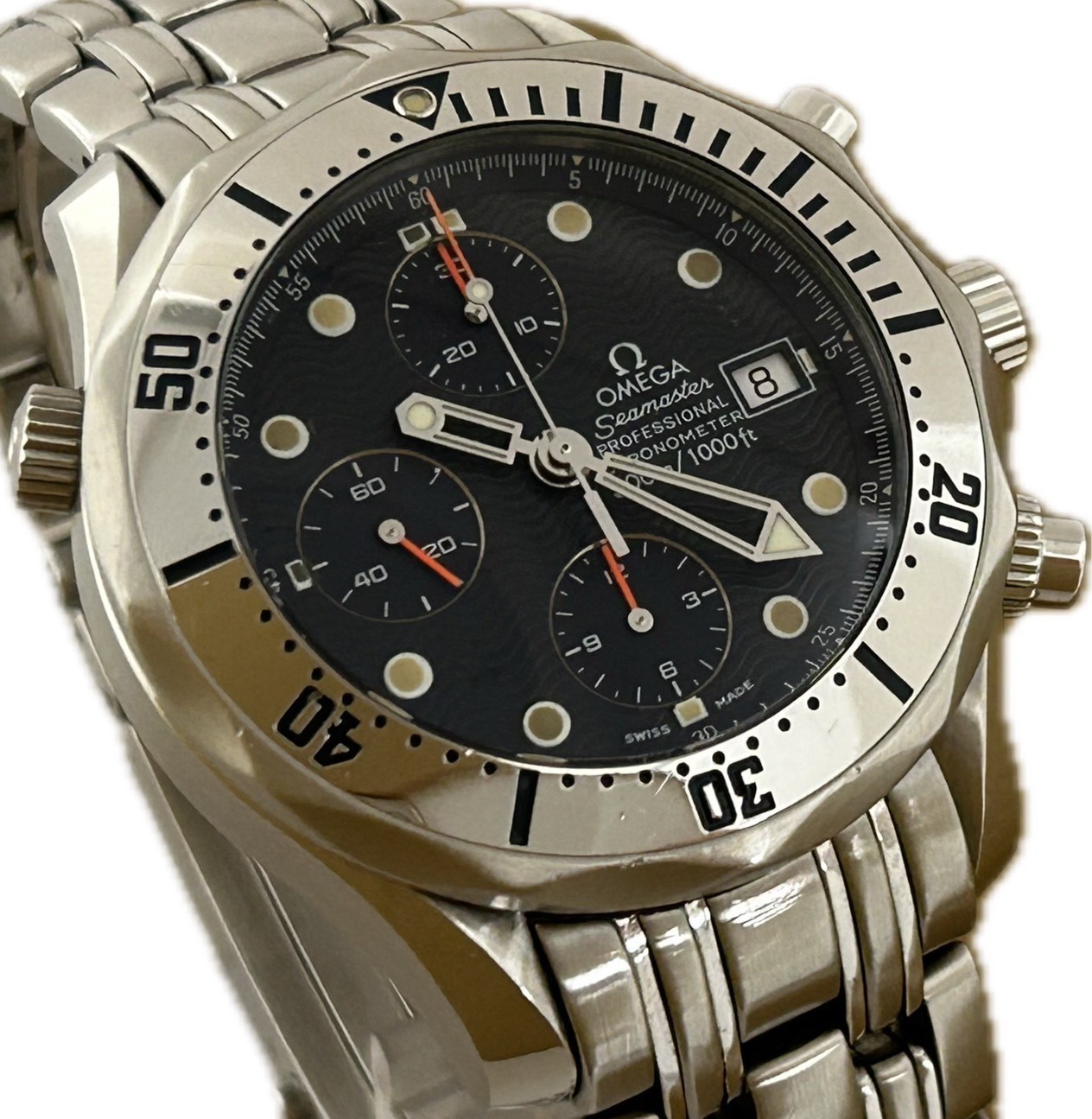 Omega Seamaster Professional 300 2598.80 Chronnograph Mens Watch Excellent A6284 image 5
