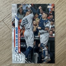 2020 Topps Series Two Aaron Judge Gary Sanchez NY State of Mind #591