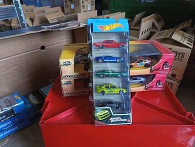 Hot Wheels 5er Pack Fast Furious Mitsubishi Evo Evolution