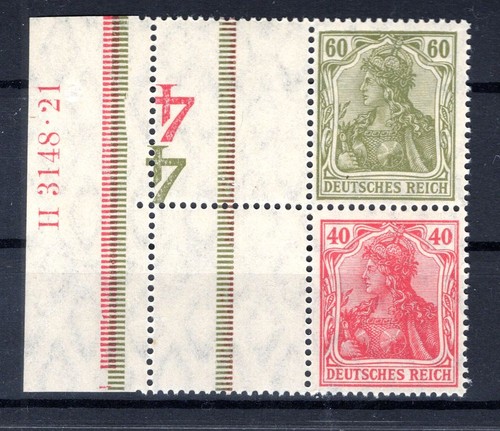 DR-ZusDr. RL8+10 Con PlNr E HAN ** MNH MINT NEVER HINGED (DA0643