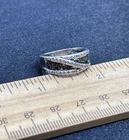 Sterling Silver & Unknown Gemstone Ring- 4.8 Grams- Size 7- Vintage Estate Find
