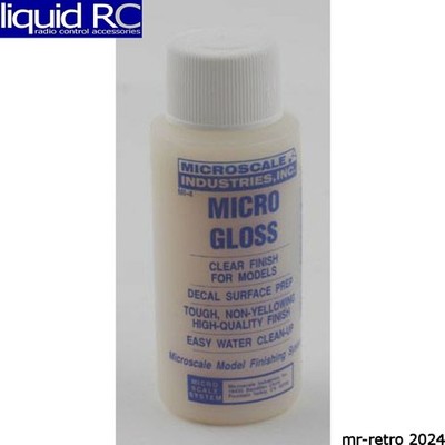 Microscale Industries MI4 Micro Coat Gloss - 1 Oz. Bottle (Clear Gloss Finish)