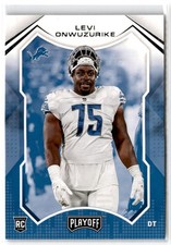 2021 Panini Playoff Levi Onwuzurike RC #261 Detroit Lions