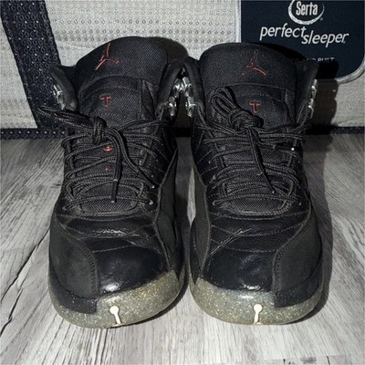Jordan Air Jordan 12 Utility Grind Mens High Top Sneakers Black DC1062-006
