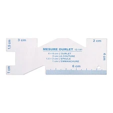 DIY Sewing Ruler Fashion Design Ruler Cloth Design School Student Teching