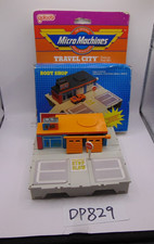 Vintage Galoob Micro Machines Travel City In Box 1988 Body Shop