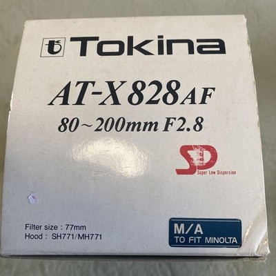 値下げSONY αA用Tokina AT-X828AF 80-200 F2.8 Sony Atokina At-X828Af 80-200 F2.8 | eBay