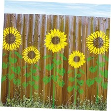 8 Pieces 14 Inch Large Sunflower Stencil for Painting on Wood Reusable