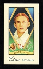 SMOKY JOE WOOD - Very Rare HELMAR Art Stamp UNPERFORATED PROOF 1.5