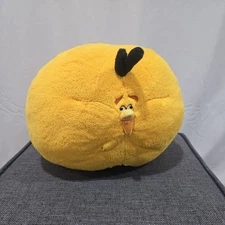 Angry Birds Plush Bubbles Inflated Yellow Rovio Commonwealth 10” Large No Sound