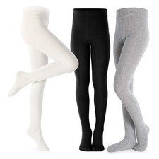 Girls Tights Cable Knit Cotton Footed Seamless Dance Ballet Baby Girls' Leggi...
