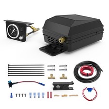 Onboard Air Compressor Kit For Air Bag Suspension In-cab Control System With...