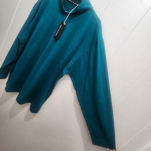 Umberto Ginocchietti 100% Wool Mens Turtle/V-Neck Long Sleeve Shirt 50 - Picture 7 of 16