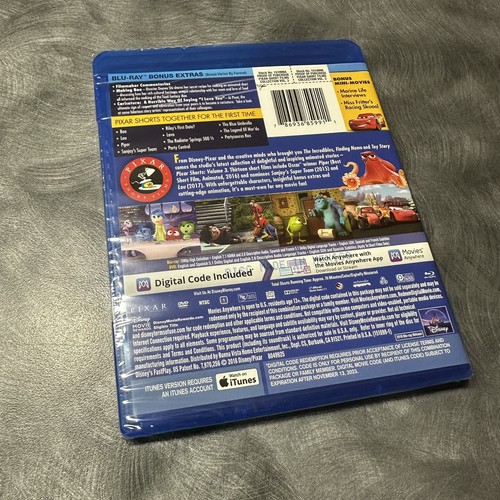 PIXAR KURZFILME SAMMLUNG Vol. 3 Blu Ray DVD und Digital mit Schutzhülle. Neu - Bild 4 von 4