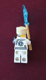 LEGO Ninjago Minifigure Zane Rebooted Techno Robe Battle Damage 70724 NJ0085