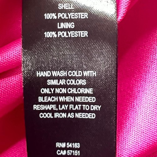 NWT Jessica Howard Chiffon Faux Wrap Dress Size 18 Beaded Tie Party Wedding - Picture 12 of 13