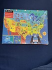 United States Of America 100 pc Picture Map Puzzle 1989 Complete — photo 1