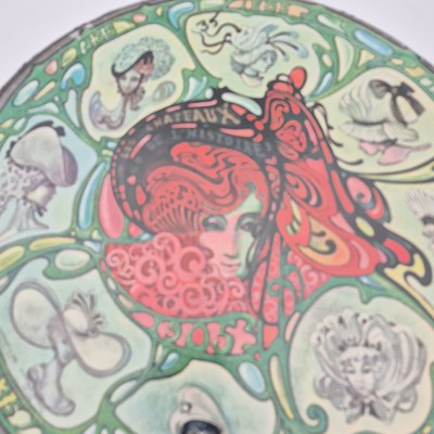 Springbok Circular Puzzle LES CHAPEAUX DE L'HISTOIRE Hats 1965