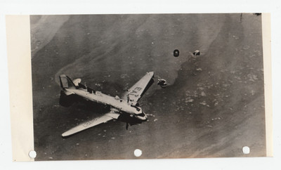 1941 Original Press Photo Eastern Airlines Plane Crash Wreckage Telephoto